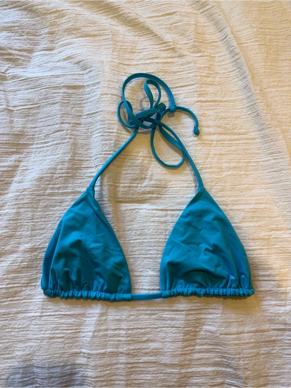 Frankie's Bikinis Nick Triangle String Bikini Top